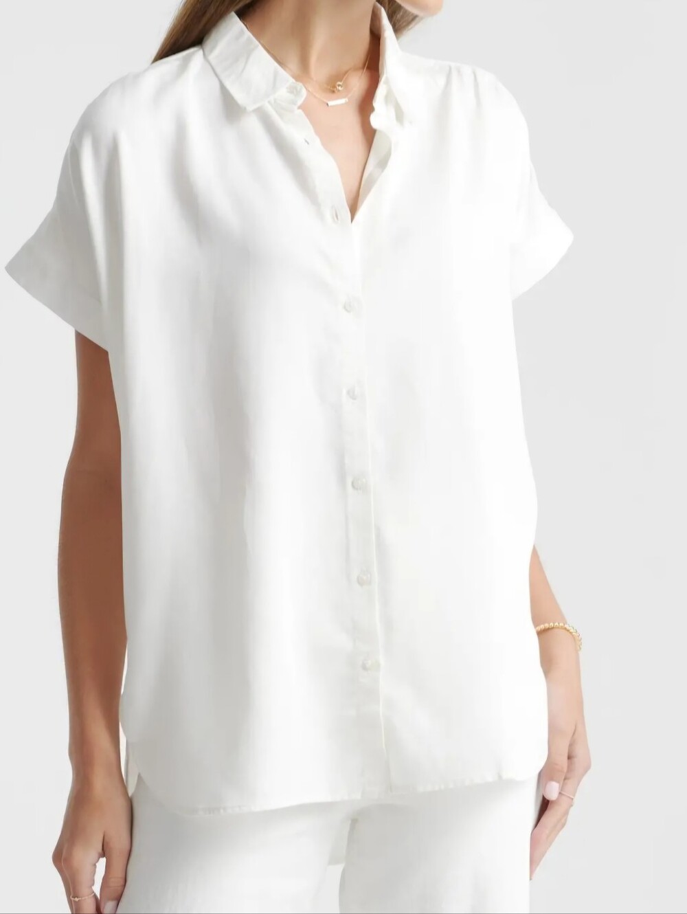 Quince Vintage Wash Tencel Camp Shirt